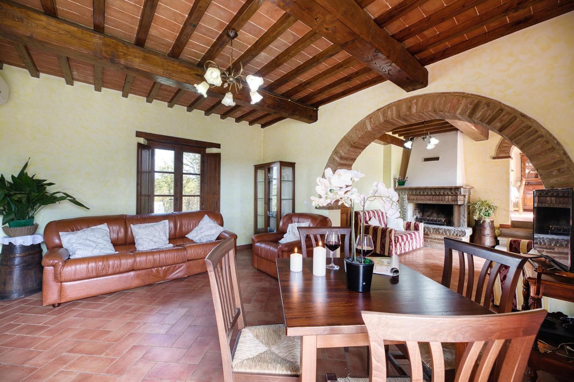 Casale Cinque Valli 8 Cortona Exteriör bild